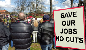 work cut protests